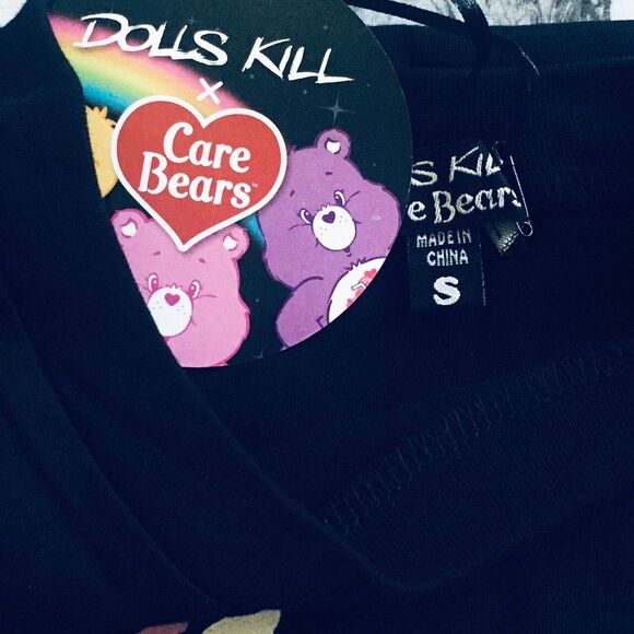 ♡ Care Bears x Dolls Kill ♡ Connect the stars graphic tee + Free Earrings - S - Picture 3 of 6